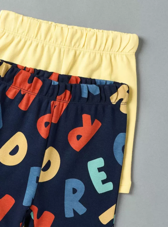 Pack of 4 - Printed T-shirts and Pyjamas5