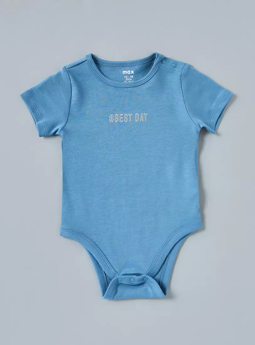 Pack of 5 - Assorted Cotton Bodysuit-2