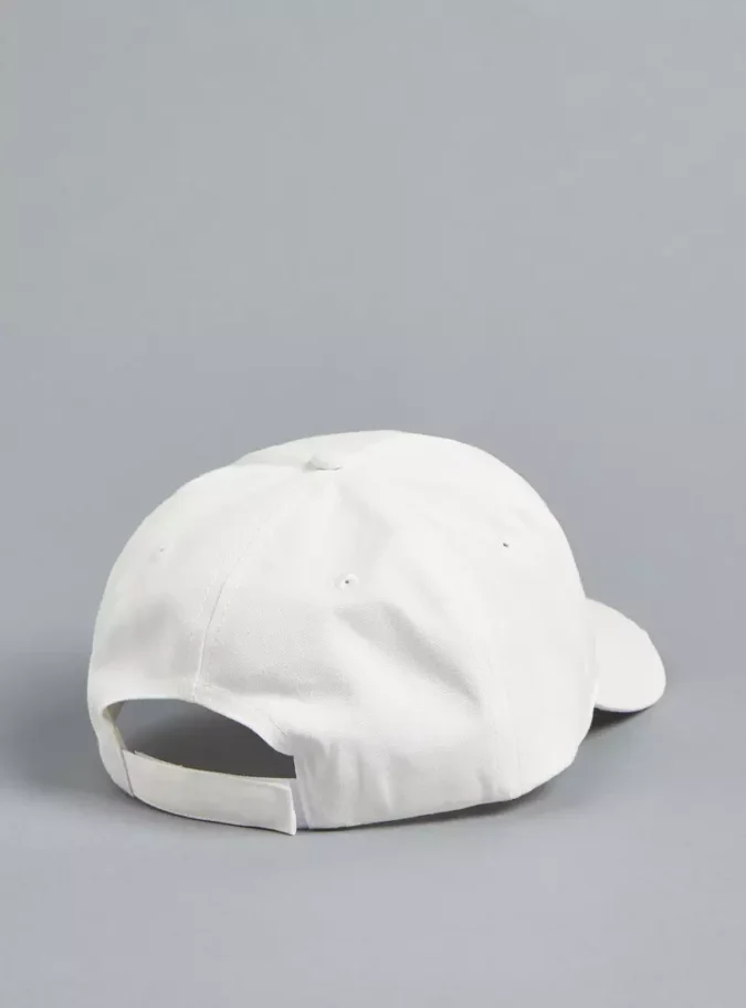 Patch Detail Cap with Hook and Loop Strap Closure-2