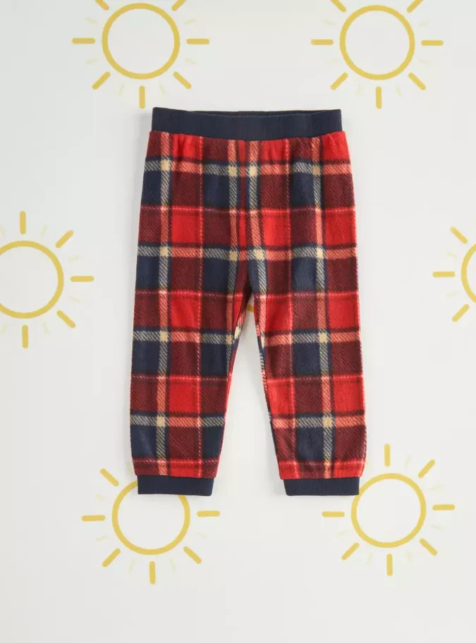 Penguin Applique Fleece Pyjama Set-3