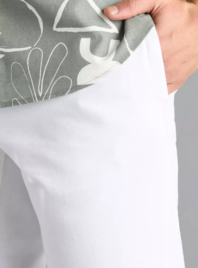 Plain 5-Pocket Smart Jeans-3