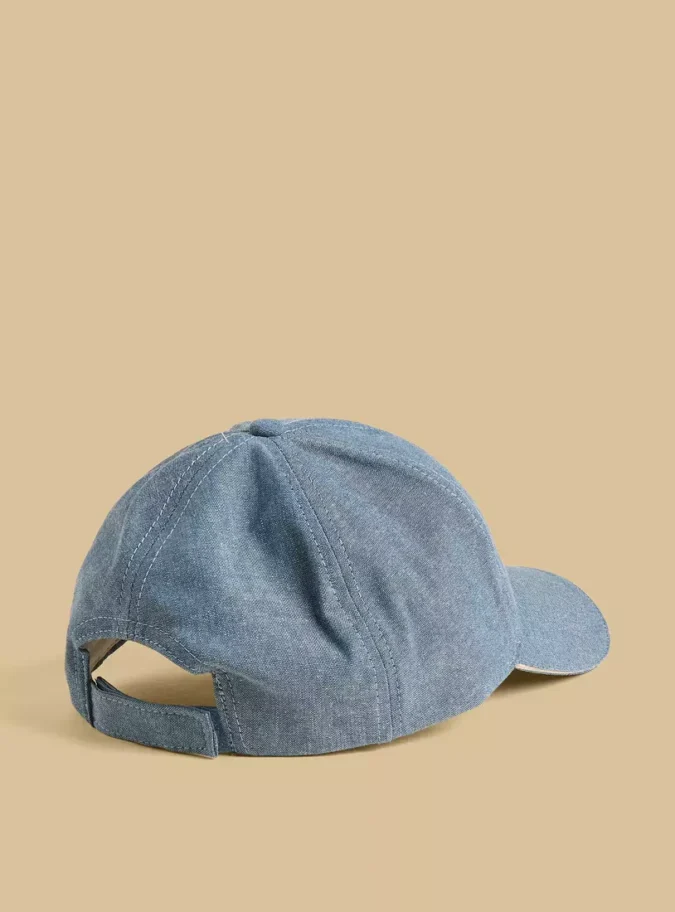 Plain Cap with Hook and Loop Closure-2