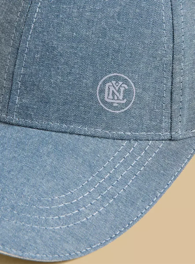 Plain Cap with Hook and Loop Closure-3