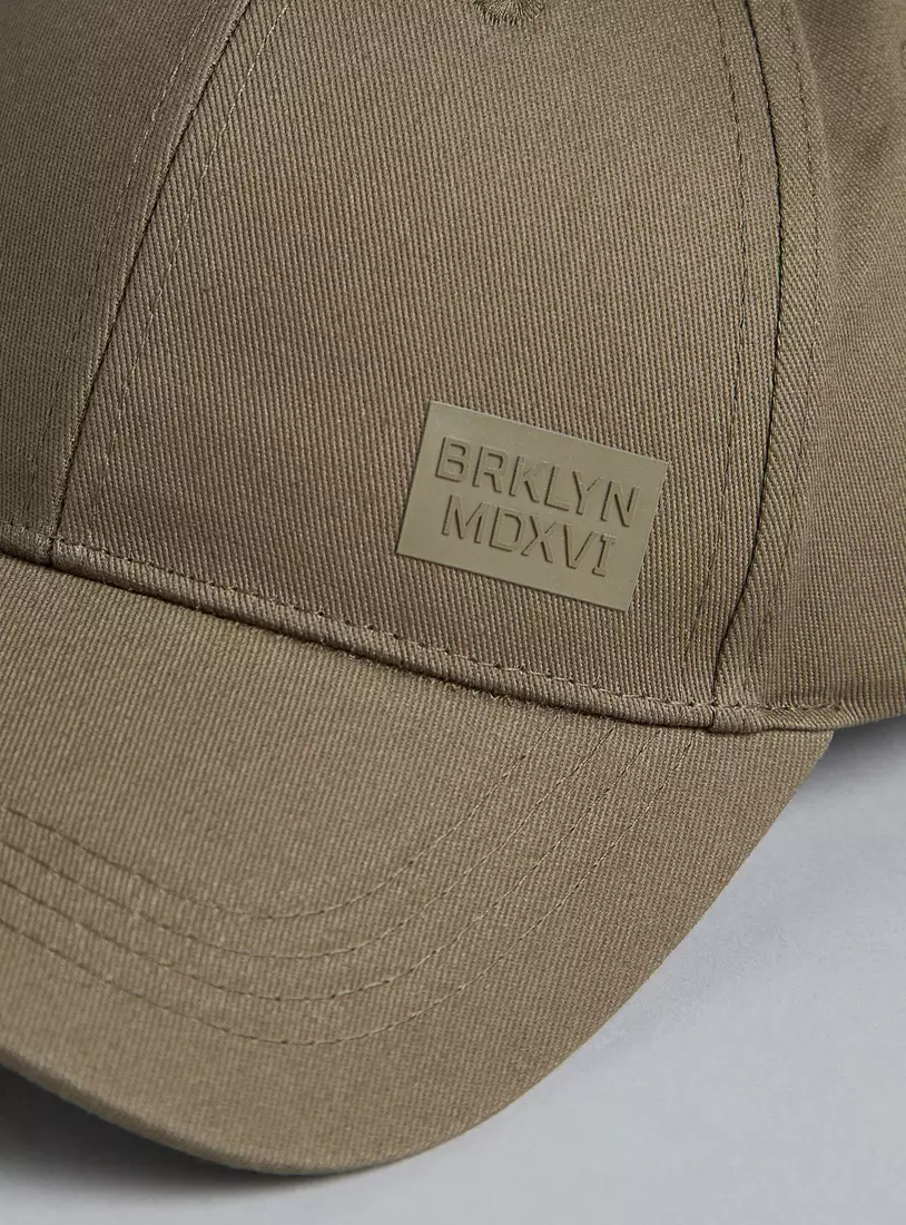 Plain Cap with Hook and Loop Strap Closure-3