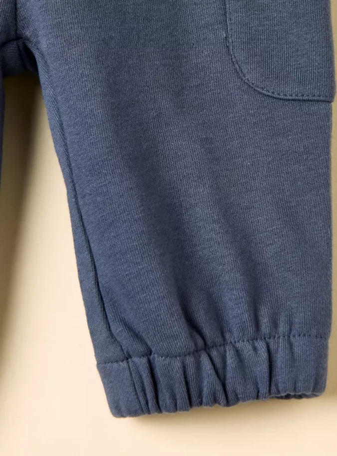 Plain Cargo Joggers-4