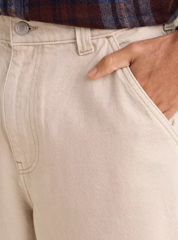 Plain Carpenter Fit Jeans-4