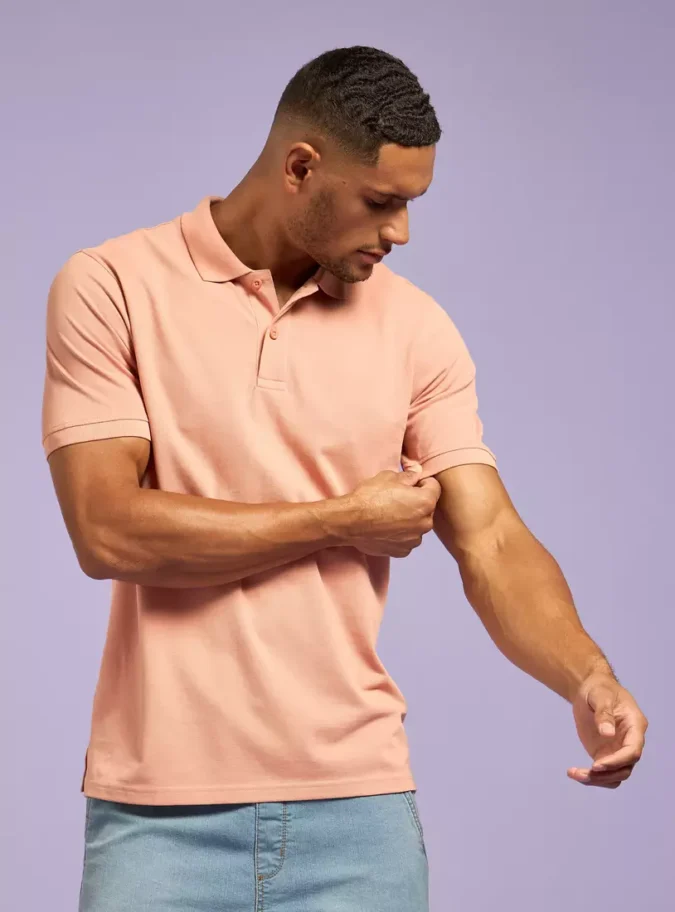 Plain Polo T-shirt-1