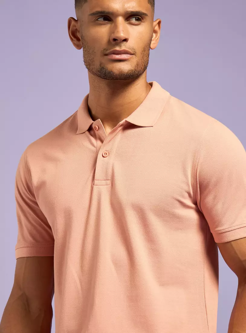 Plain Polo T-shirt-3