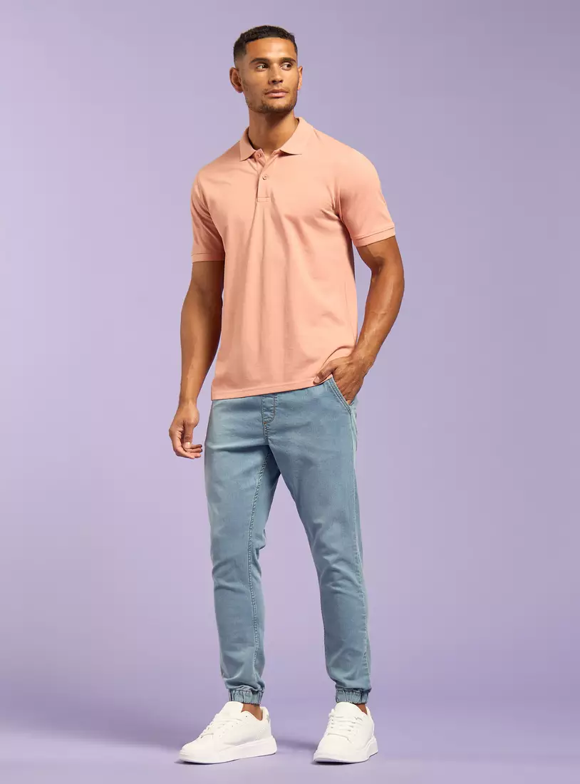 Plain Polo T-shirt-4