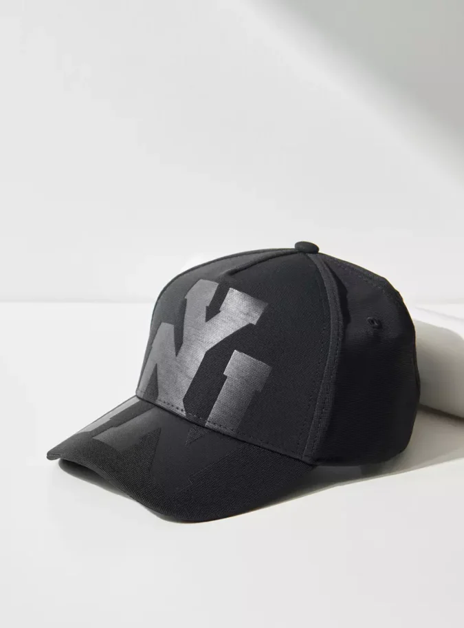 Printed Cap with Hook and Loop Strap Closure-1