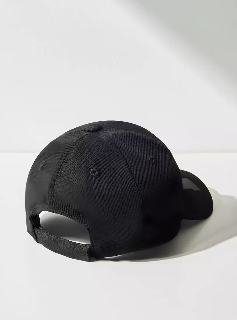 Printed Cap with Hook and Loop Strap Closure-2