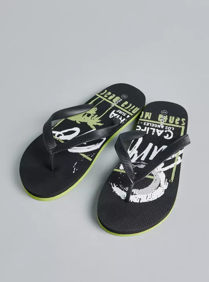 Printed Flip Flops-1