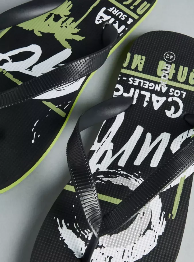 Printed Flip Flops-2