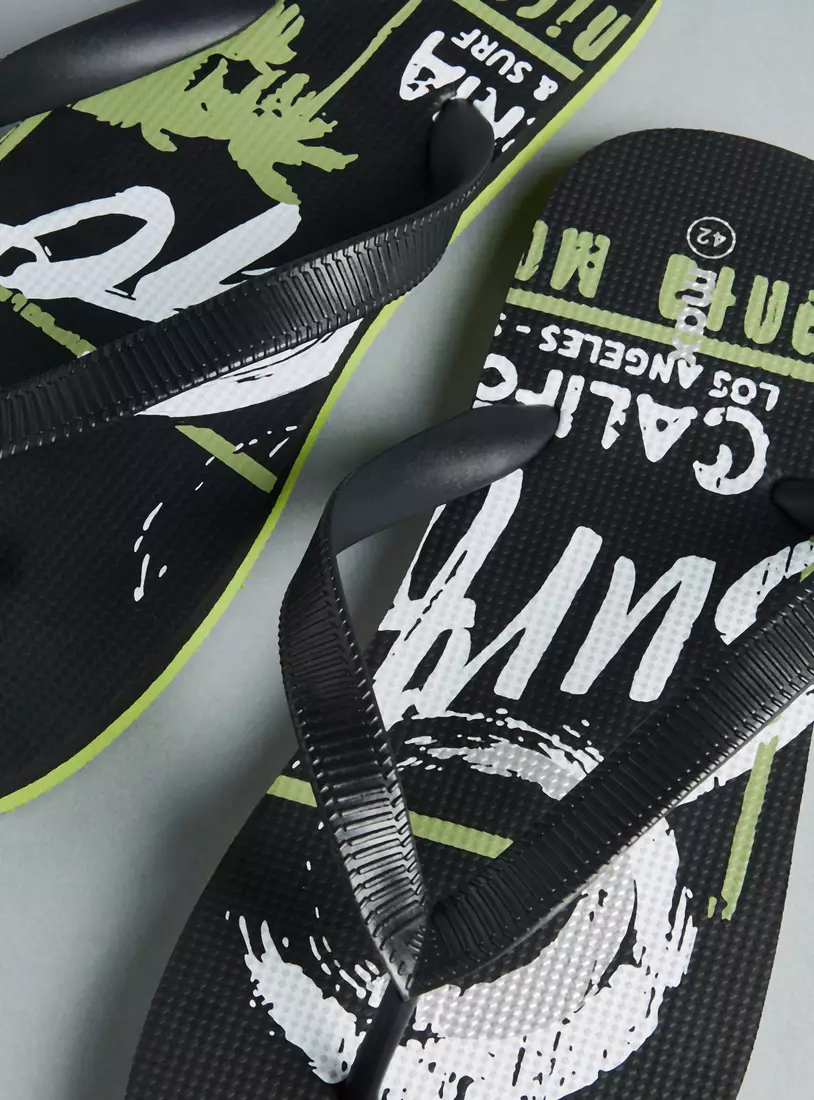 Printed Flip Flops-2