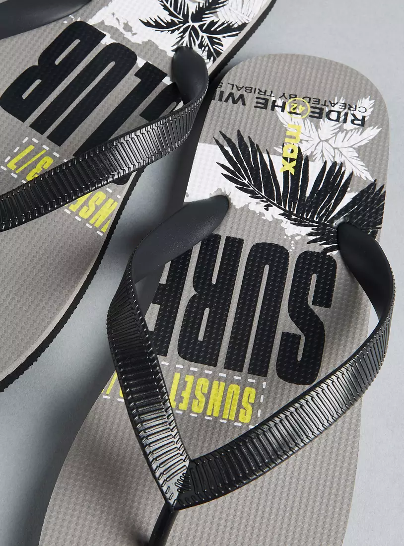 Printed Flip Flops-2