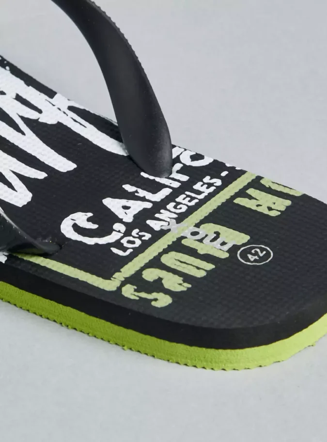 Printed Flip Flops-4