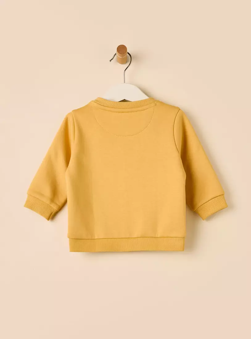 Printed Print Sweatshirt-3