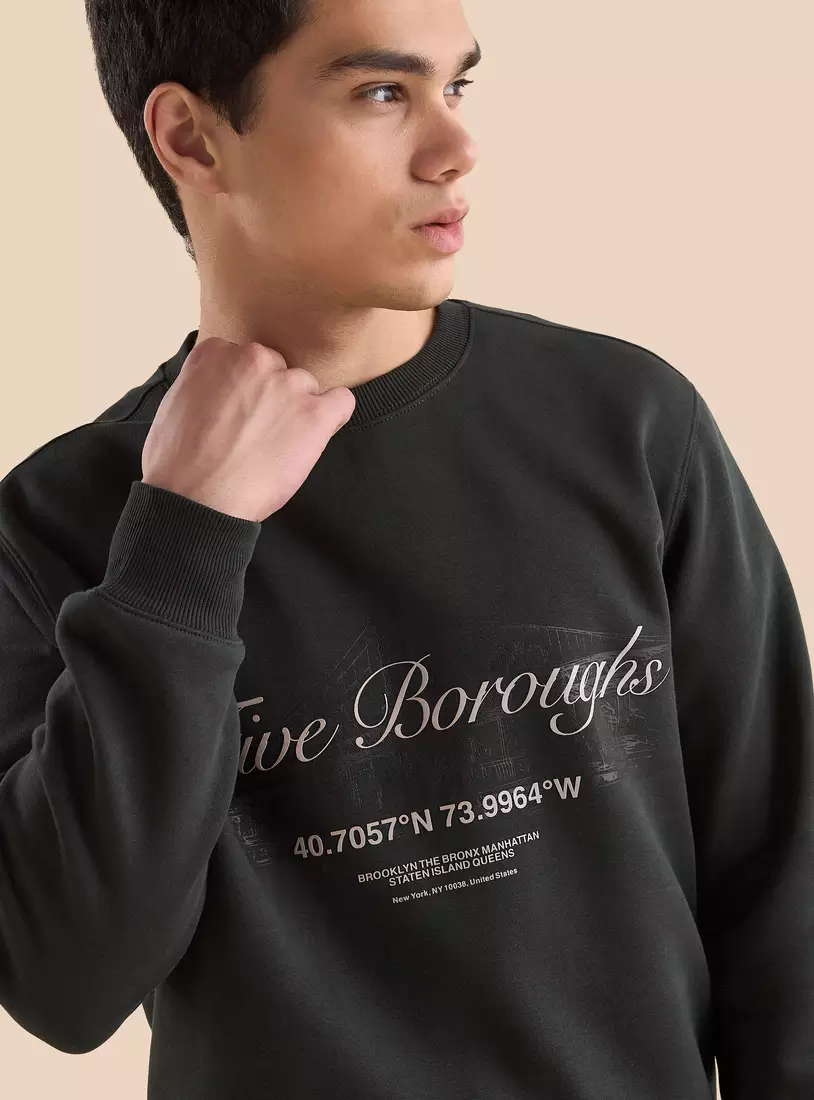 Printed Sweatshirt-3