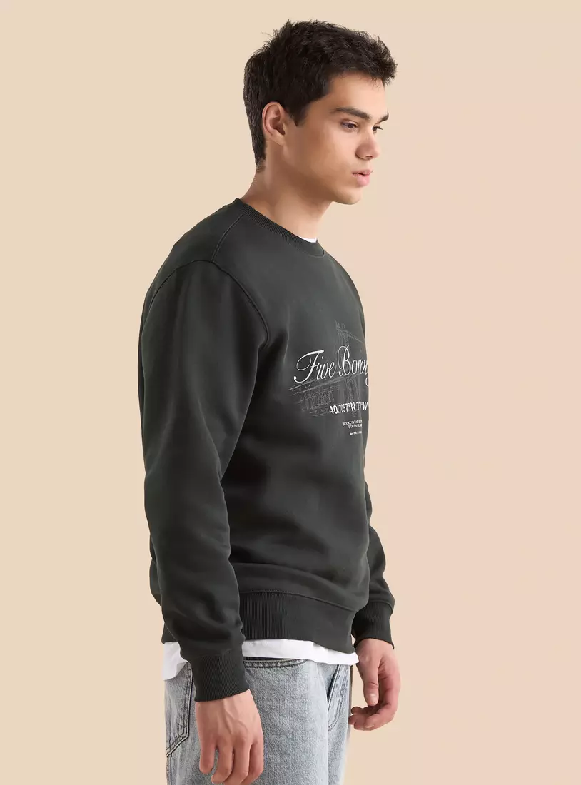 Printed Sweatshirt-4