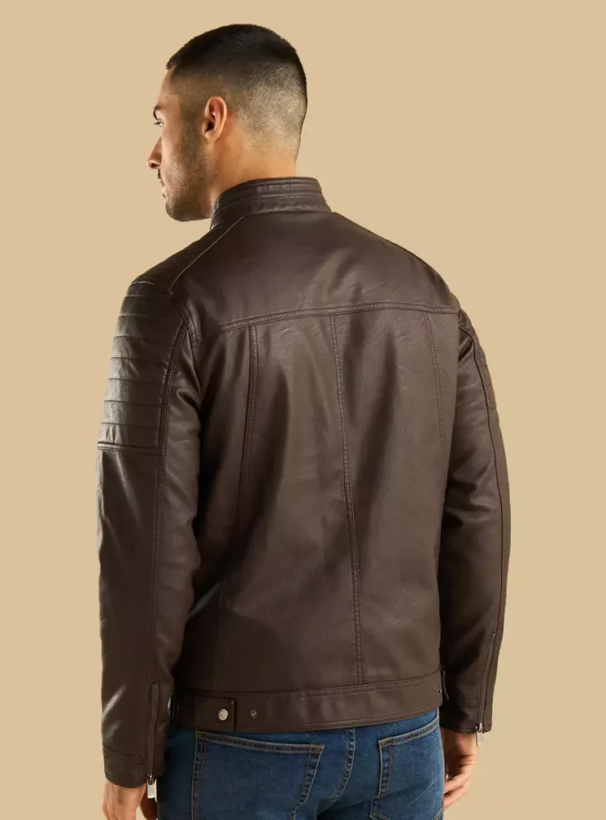 Regular Fit Better Cotton Biker Jacket-2