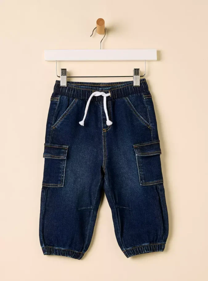 Regular Fit Cargo Jeans-1