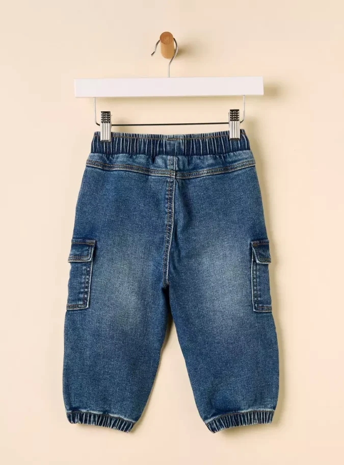 Regular Fit Cargo Jeans-2