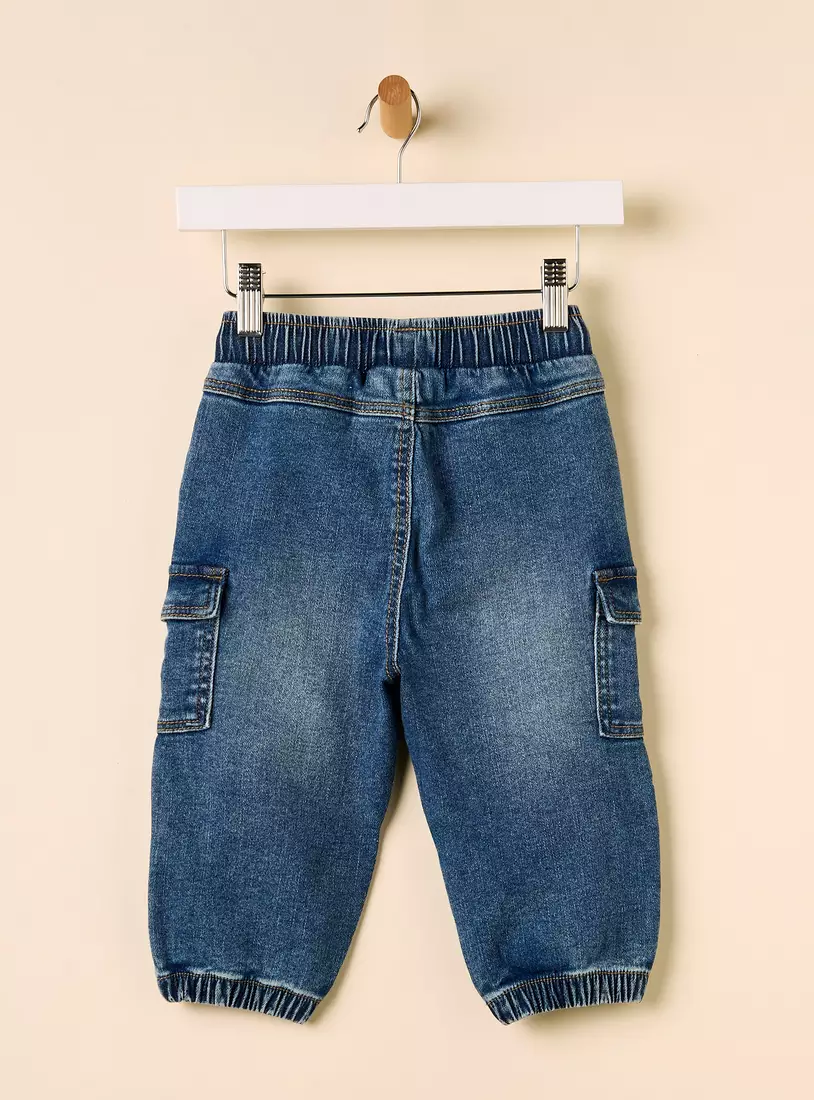 Regular Fit Cargo Jeans-2