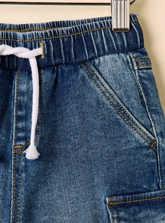 Regular Fit Cargo Jeans-3