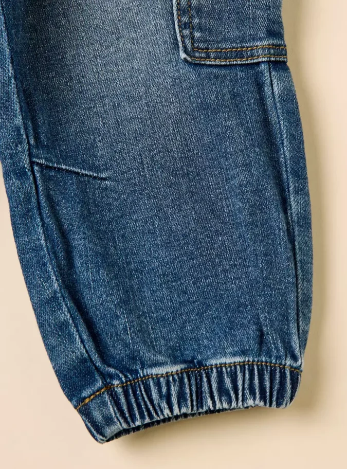 Regular Fit Cargo Jeans-4