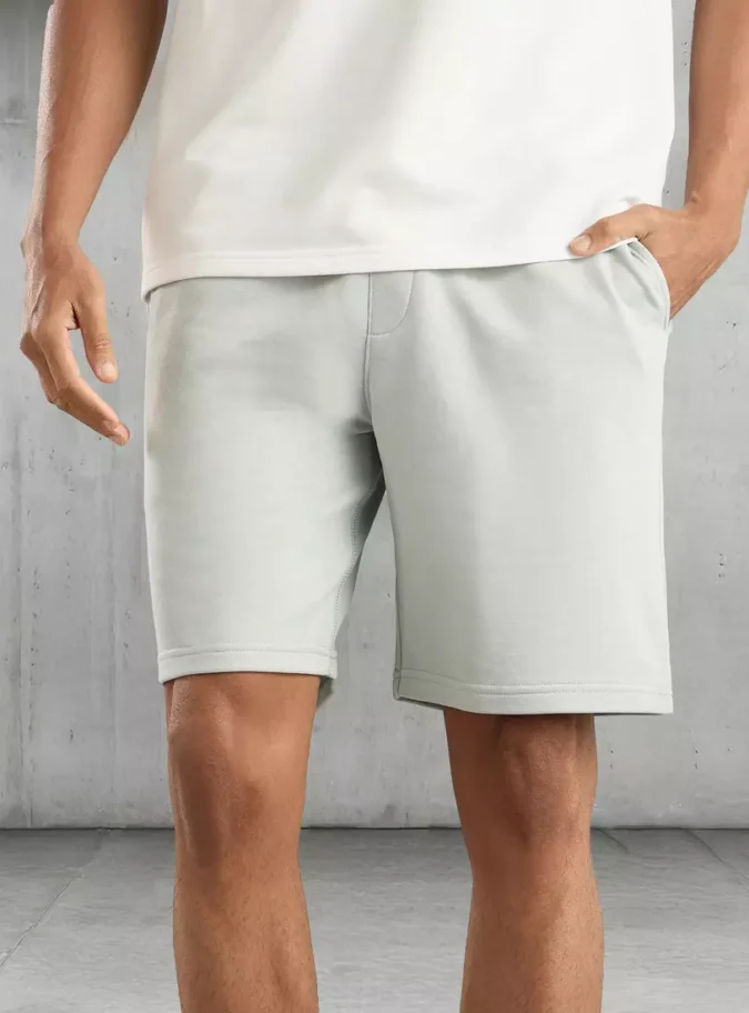 Shorts with Drawstring Closure-1