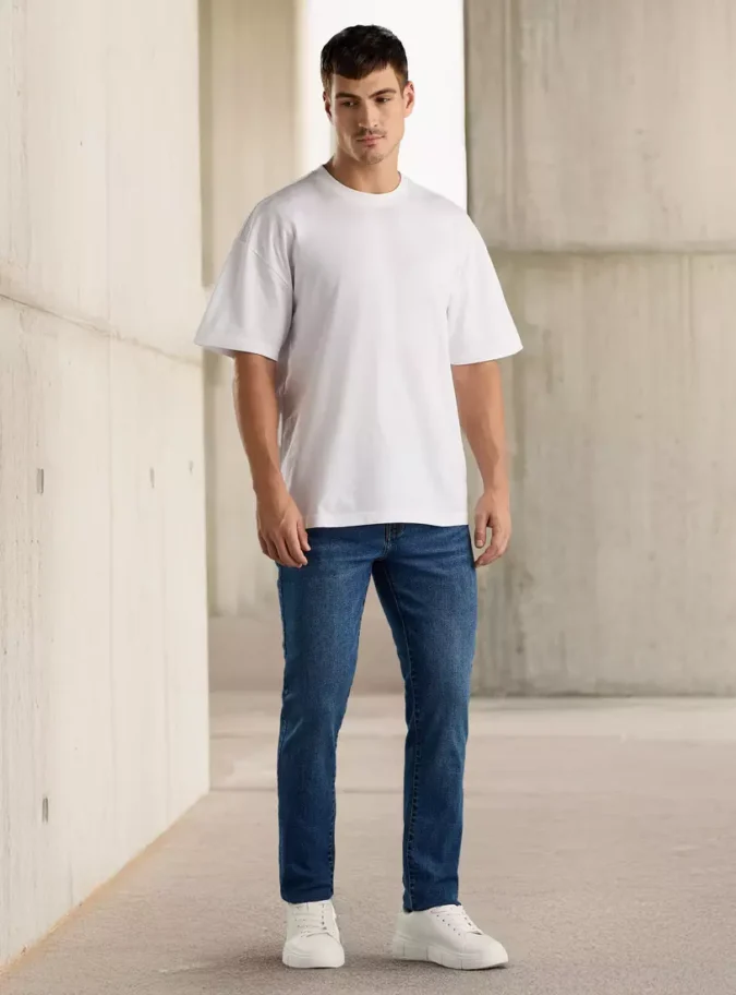 Skinny Fit Stretchable Jeans-4