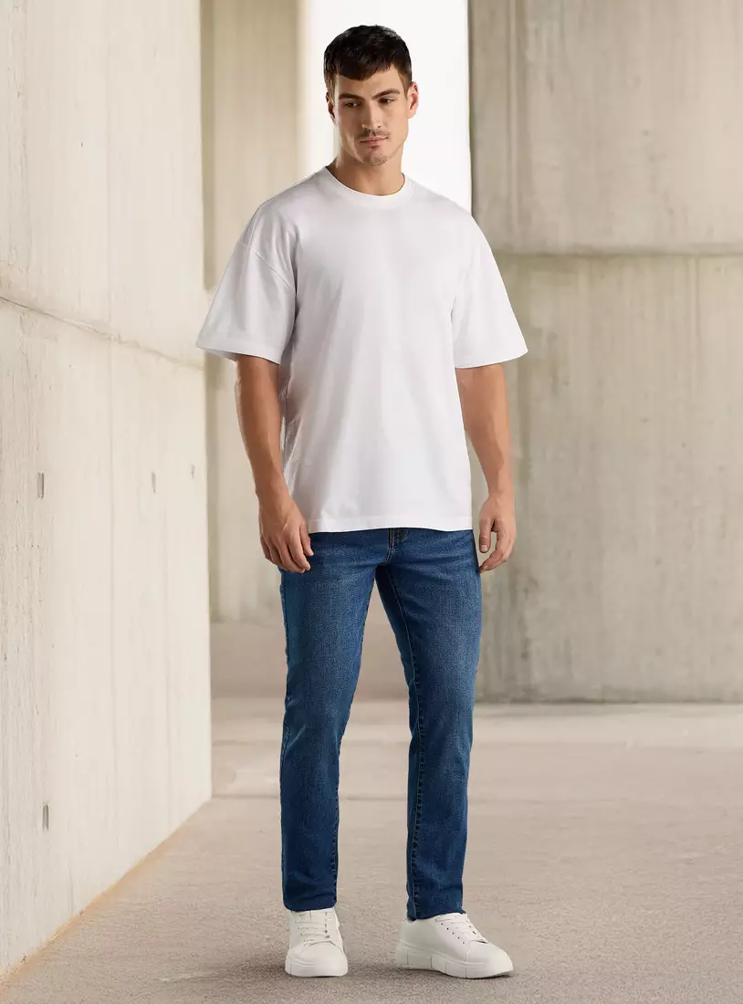 Skinny Fit Stretchable Jeans-4