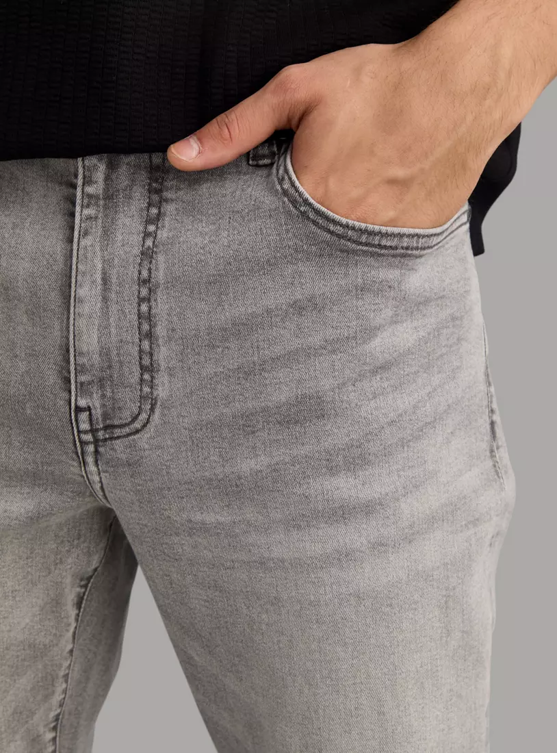 Slim Fit Stretchable Jeans-3