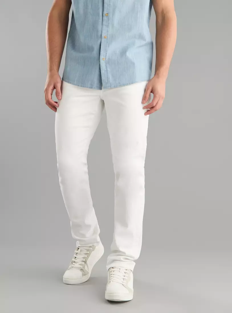 Slim Fit Stretchable Jeans-4