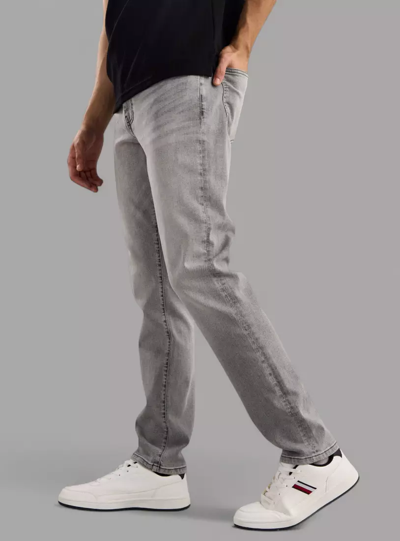 Slim Fit Stretchable Jeans-4