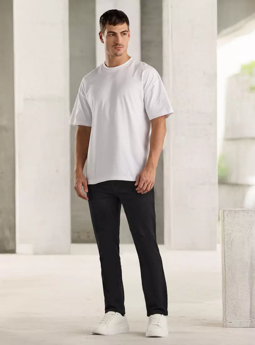 Slim Fit Stretchable Jeans-4