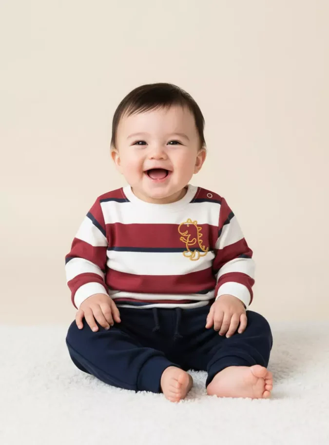 Striped Sweatshirt-1