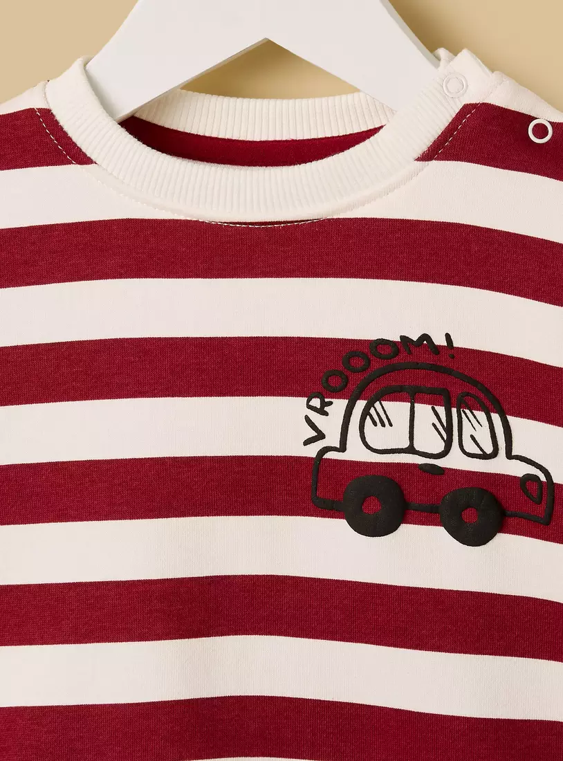 Striped Sweatshirt-3