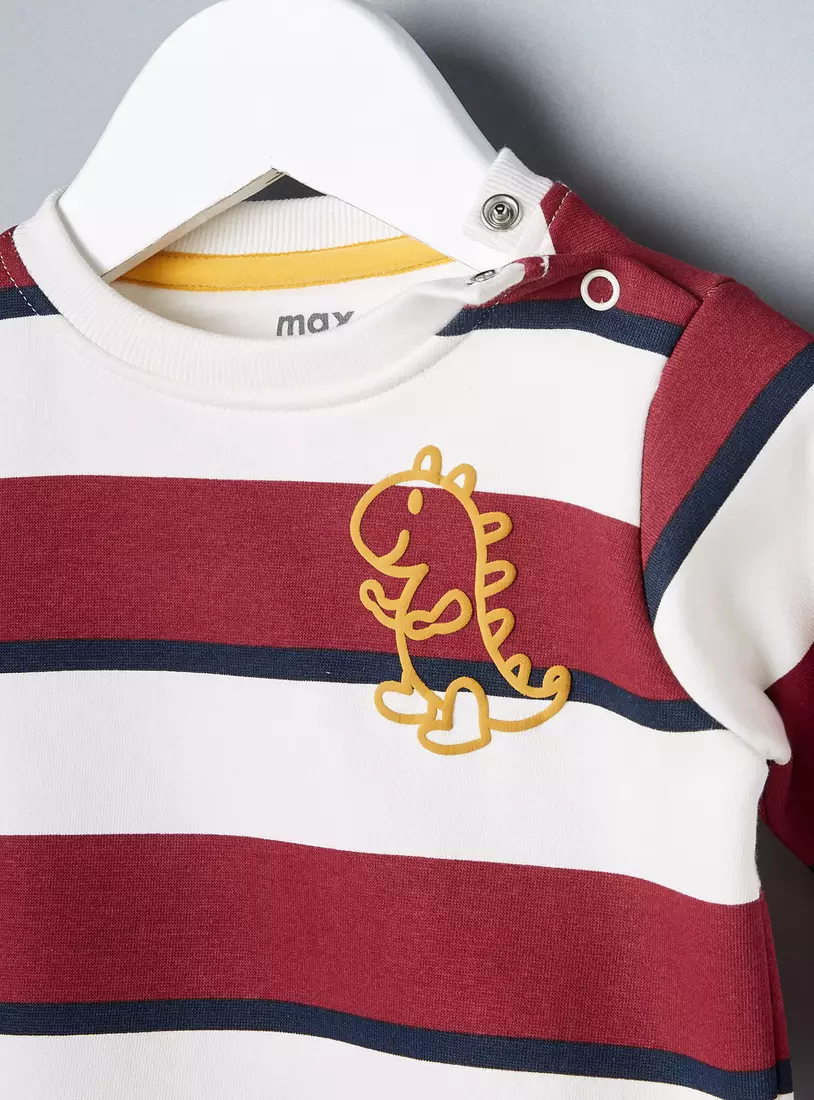 Striped Sweatshirt-3