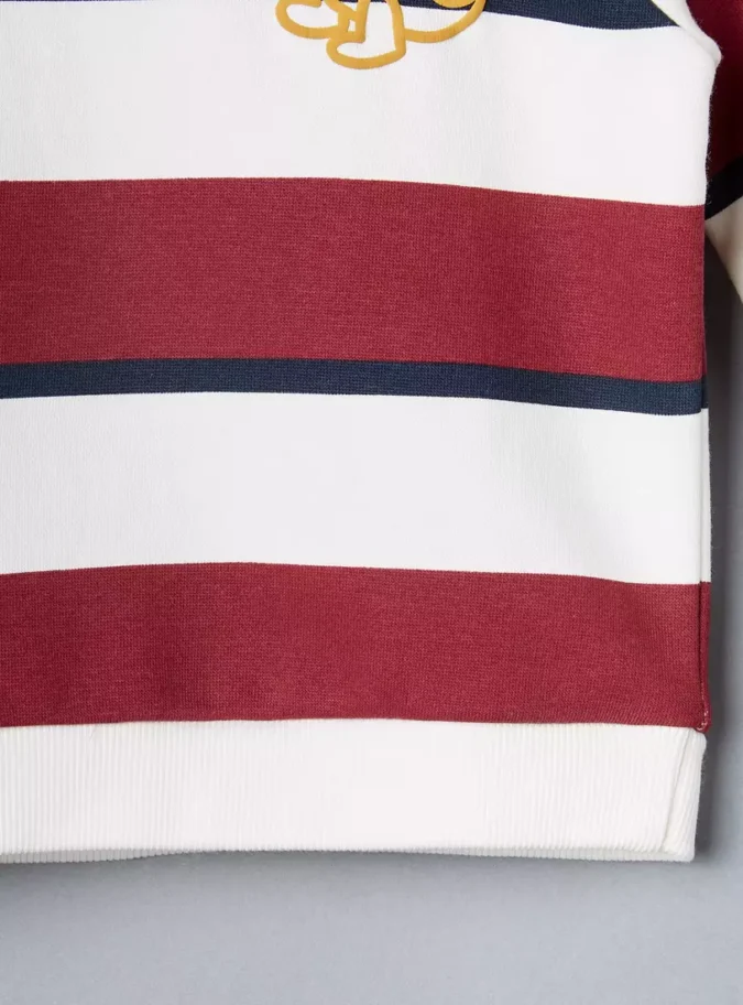 Striped Sweatshirt-4