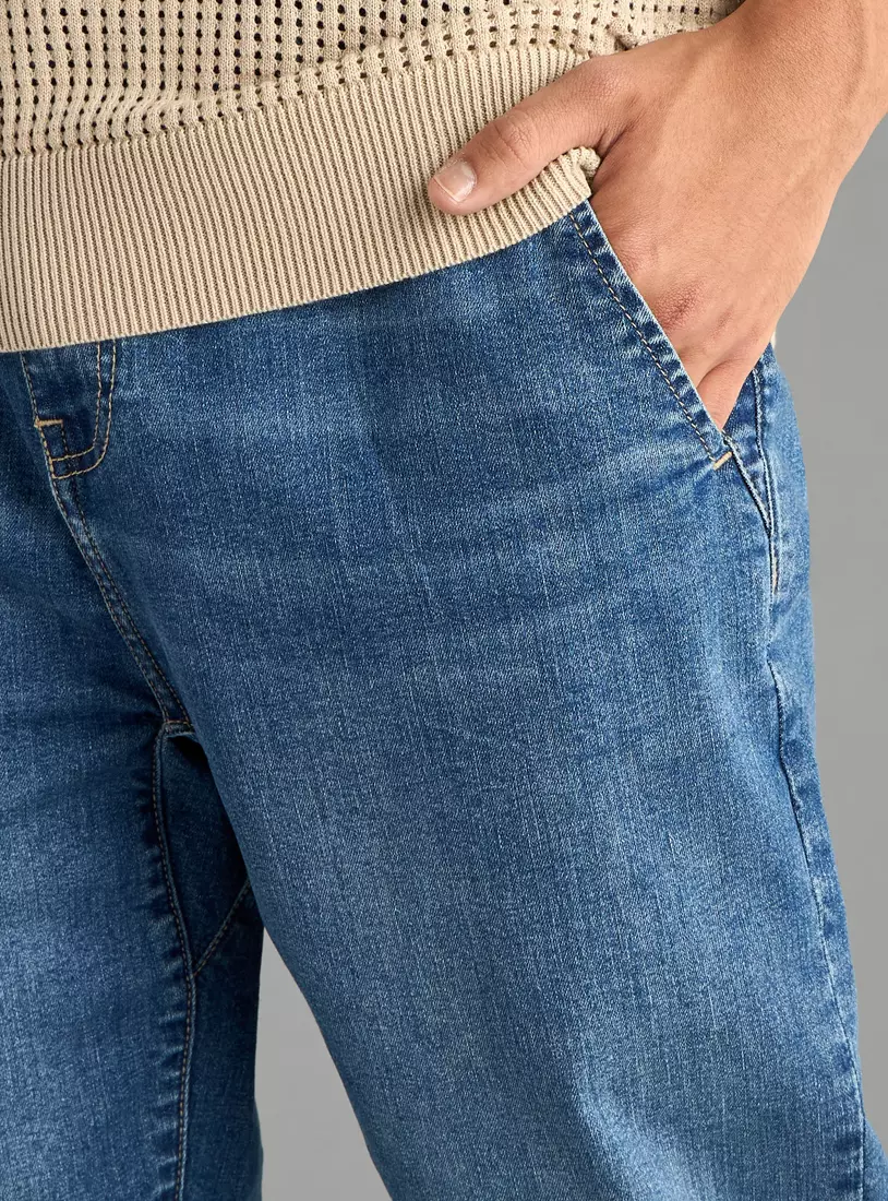 Tapered Fit Jeans-3