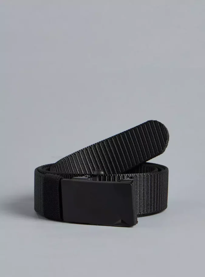 Textured Belt with Buckle Closure-1