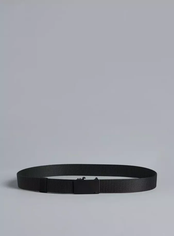 Textured Belt with Buckle Closure-3