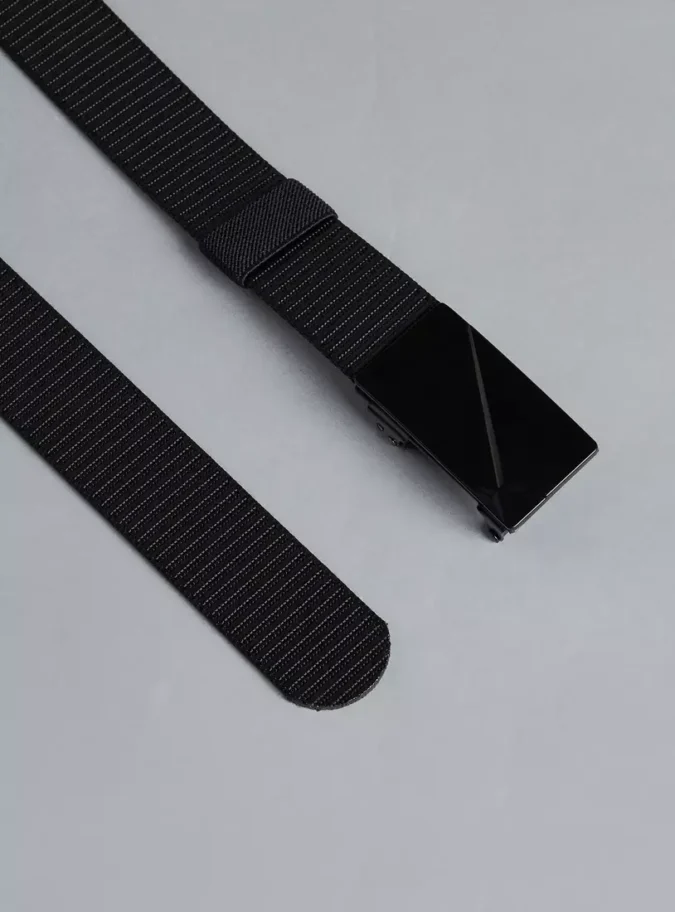 Textured Belt with Buckle Closure-4
