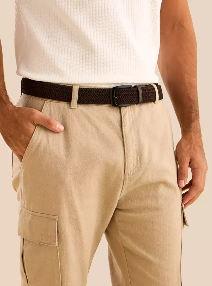 Textured Belt with Pin Buckle-2