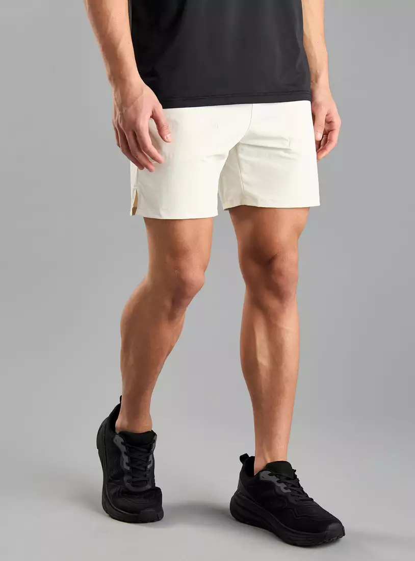 Textured Running Shorts-4