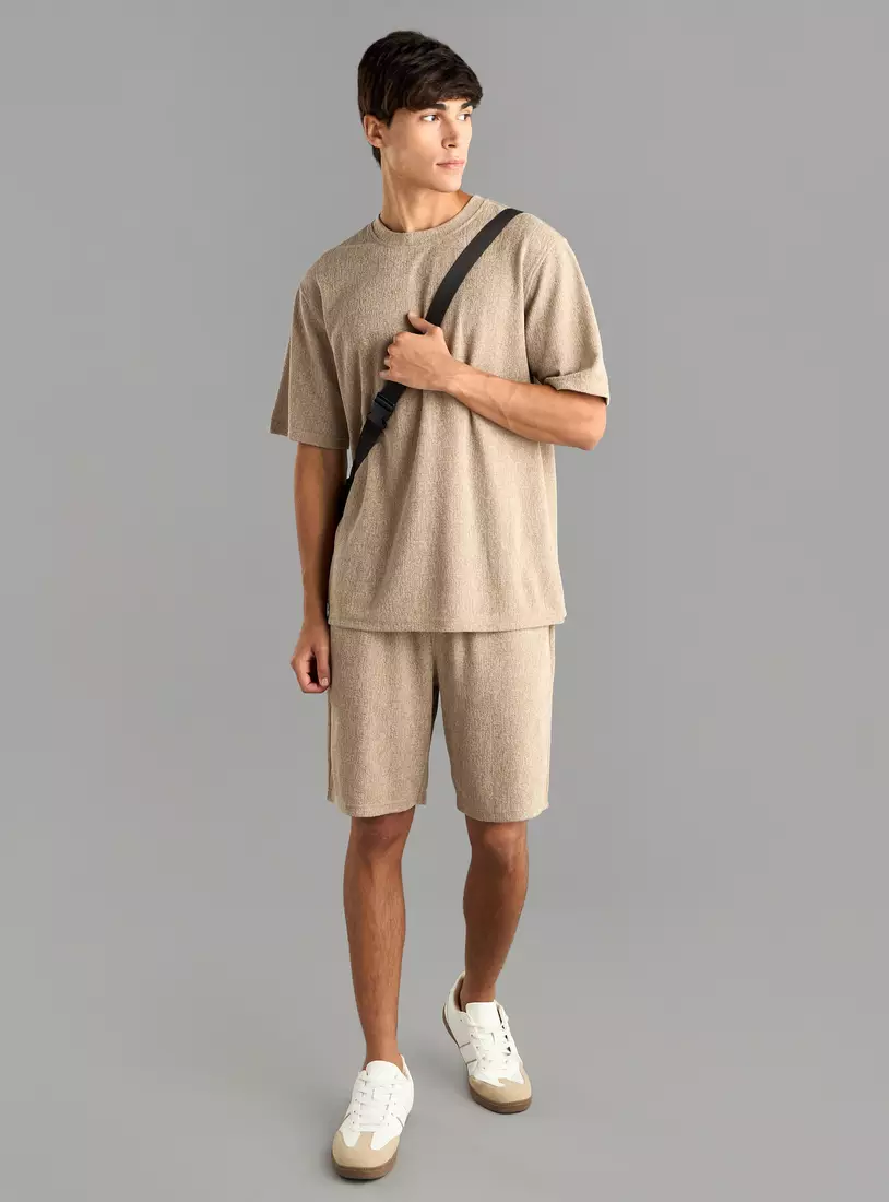 Textured Shorts-4