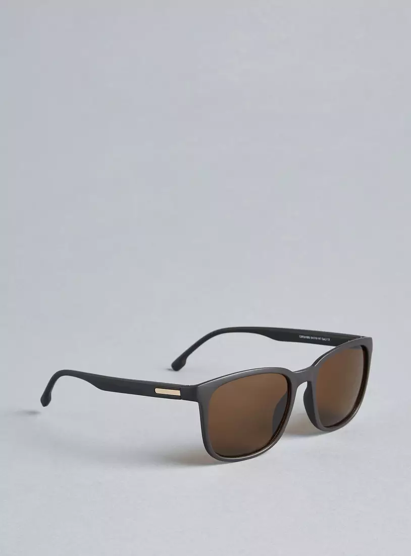 Tinted Full Rim Sunglasses-2