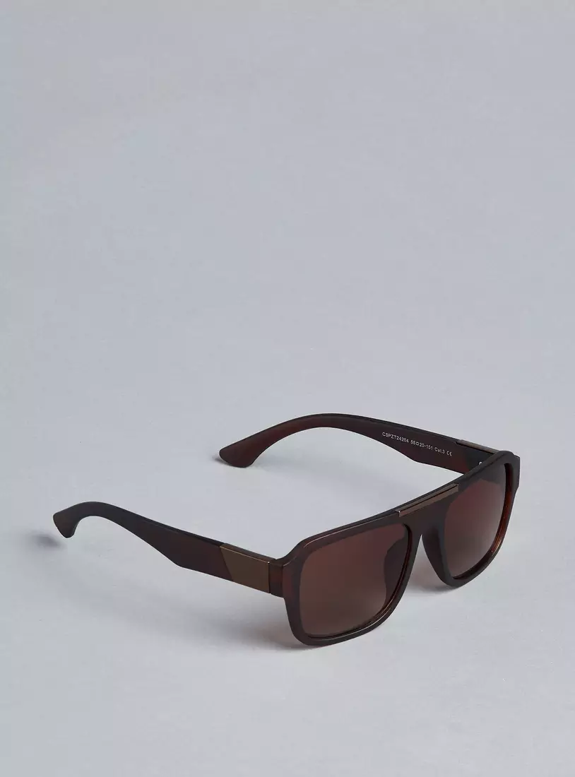 Tinted Full Rim Sunglasses-2