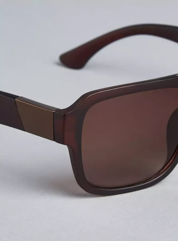 Tinted Full Rim Sunglasses-3